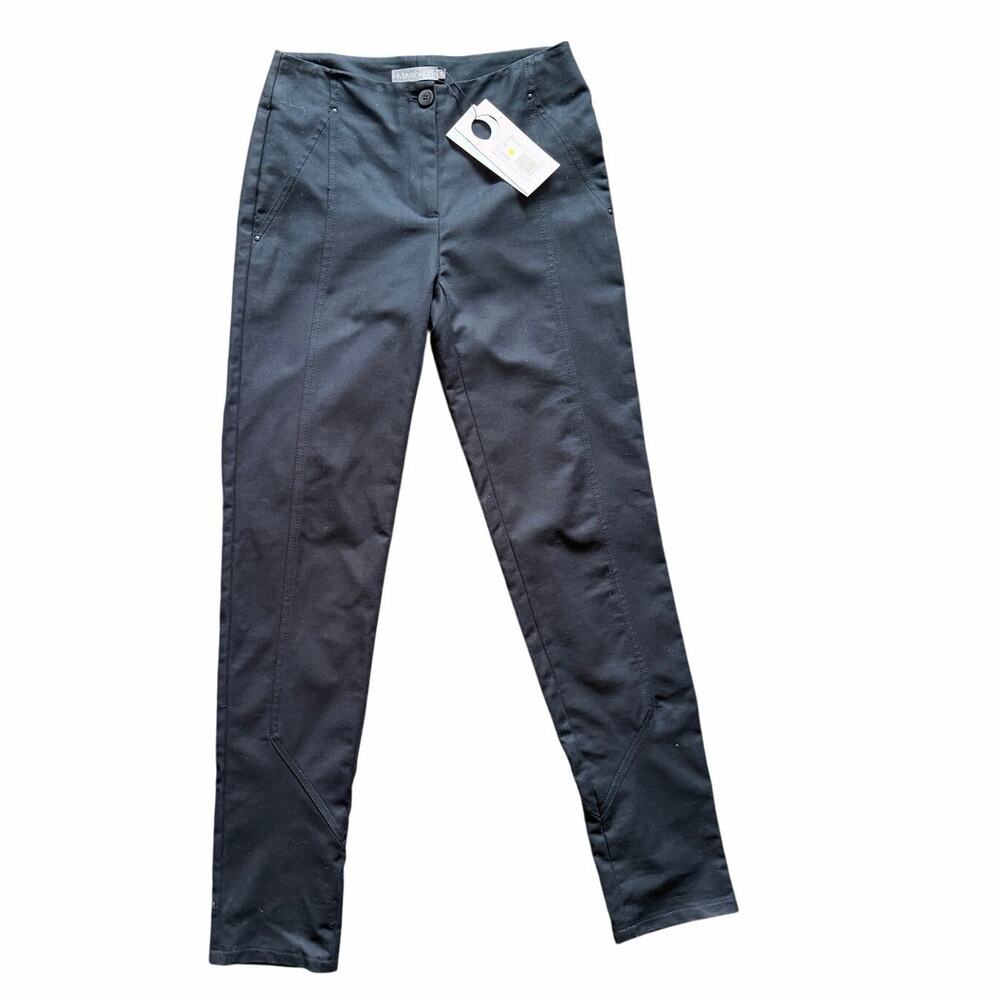 Maya Negri x Ruti Black Architectural Slim Pants NWT Size 0